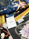 Dior Lucky Symbol Printed Silk Scarf Size: 90 * 90cm