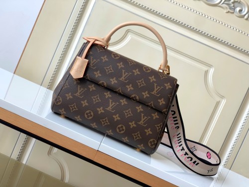 Louis Vuitton M46372 Sizes:28*20*10CM/M46055 Sizes:20*16*7.5CM Cluny BB Monogram Hand Bag