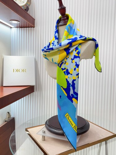 Dior Fashion Printed Twill Silk Scarf Size: 90 * 90cm