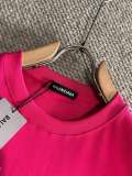 Balenciaga Classic Personalized Print T-shirt Unisex Versatile Round Neck Short Sleeves