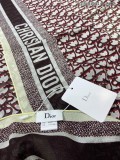 Dior Classic D-Letter Bubble Silk Square Scarf Size: 140 * 140cm