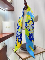 Dior Fashion Printed Twill Silk Scarf Size: 90 * 90cm