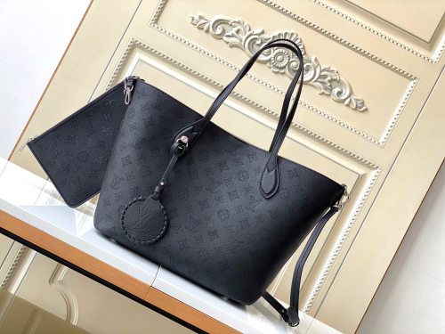 Louis Vuitton Blossom MM M21850 M21851 M21852 Monogram Mahina Hand Bag Sizes:30*27.5*16CM