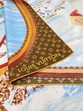 Louis Vuitton Fashion Logo Printed Silk Scarf Size: 90 * 90cm
