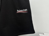 Balenciaga Classic Embroidered Coca Cola Casual Shorts