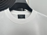 Balenciaga 24SS Fashion Tape Print T-shirt Versatile Couple Round Neck Short Sleeve