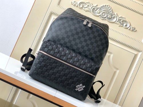 Louis Vuitton Damier² Discovery N40436 Shoulder Bag Damier Infini Damier Graphite Satchel Bag Sizes:30*40*20CM