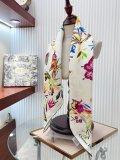 Dior Colorful Jungle Printed Silk Scarf Size: 90 * 90cm