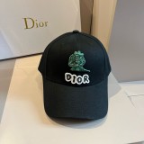 Dior New Patch Baseball Hat Unisex Duck Tongue Hat