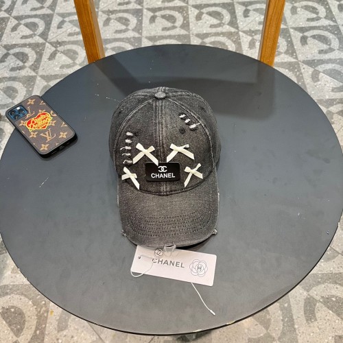 Chanel New Bow Cowboy Baseball Hat Fisherman Hat