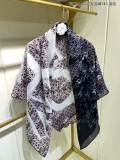 Chanel Double C Logo Printed Bubble Silk Square Scarf Size: 140 * 140cm