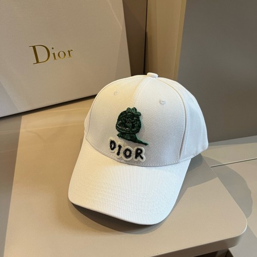 Dior New Patch Baseball Hat Unisex Duck Tongue Hat