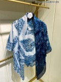 Chanel Double C Logo Printed Bubble Silk Square Scarf Size: 140 * 140cm