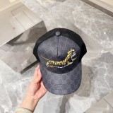 Gucci Classic Jacquard Tiger Print Casual Baseball Hat Mesh Hat