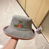 Gucci Unisex Colored Candy Versatile Fisherman Hat