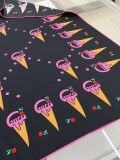 Gucci GG Ice Cream Printed Silk Square Scarf 90 * 90cm