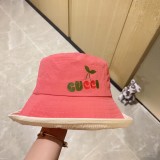 Gucci Unisex Colored Candy Versatile Fisherman Hat