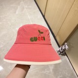 Gucci Unisex Colored Candy Versatile Fisherman Hat