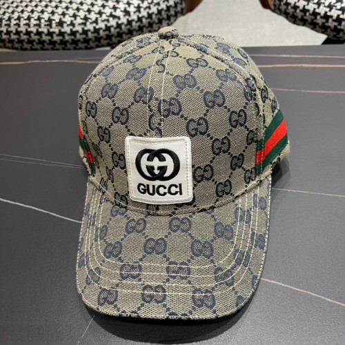 Gucci Classic Embroidered Logo Baseball Hat Unisex Casual Versatile Hat