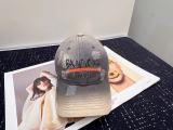 Balenciaga Classic Logo Print Perforated Baseball Hat Couple Casual Hat