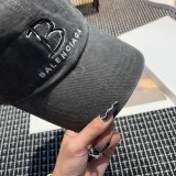 Balenciaga Unisex Classic Logo Embroidered Casual Baseball Hat
