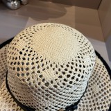 Gucci Flat Top Hat Hollow Sun Visor Hat