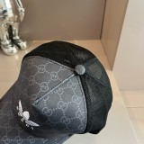 Gucci Classic GG Printed Baseball Hat Unisex Casual Mesh Duck Tongue Hat