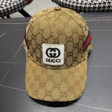 Gucci Classic Embroidered Logo Baseball Hat Unisex Casual Versatile Hat