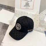 Gucci Classic Heavy Industry Embroidered Logo Baseball Stick Couple Four Seasons Duck Tongue Hat