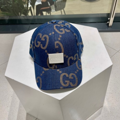 Gucci Classic GG Cowboy Baseball Stick Couple Minimalist Sports Hat