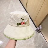 Gucci Unisex Colored Candy Versatile Fisherman Hat