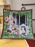 Louis Vuitton Enchanted Forest Box History Twill Silk 90 * 90cm