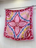 Louis Vuitton Bejeweled Colored Pattern Printed Silk Scarf 90 * 90cm