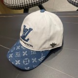 Louis Vuitton Classic Casual Logo Panel Baseball Hat