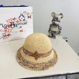Louis Vuitton Romantic Woven Colored Sunshade Fisherman Hat
