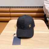 Louis Vuitton Embroidered Baseball Hat Versatile Four Seasons Couple Sunshade Hat