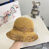 Louis Vuitton Romantic Woven Colored Sunshade Fisherman Hat