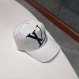 Louis Vuitton Embroidered Logo Baseball Hat Versatile Four Seasons Couple Sunshade Hat
