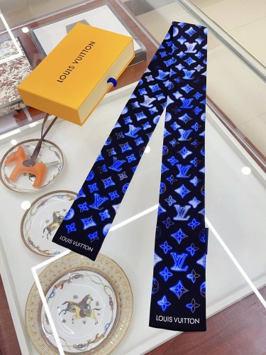 Louis Vuitton Flight Mode Silk Headband Scarf 8 * 120cm