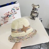 Louis Vuitton Romantic Woven Colored Sunshade Fisherman Hat