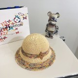 Louis Vuitton Romantic Woven Colored Sunshade Fisherman Hat