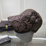 Louis Vuitton Embroidered Logo Baseball Hat Unisex Versatile Sunshade Duck Tongue Hat