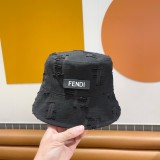 Fendi Classic Versatile Broken Hole Fisherman Hat