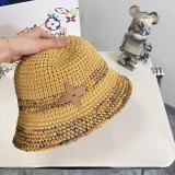 Louis Vuitton Romantic Woven Colored Sunshade Fisherman Hat