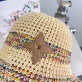 Louis Vuitton Romantic Woven Colored Sunshade Fisherman Hat