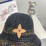 Louis Vuitton Romantic Woven Colored Sunshade Fisherman Hat