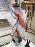Fendi Versatile FF Twill Silk Scarf 90 * 90cm