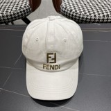 Fendi Classic FF Versatile Baseball Hat Couple Sun Hat
