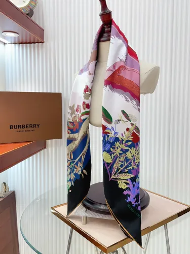Burberry Heiglov Manor Printed Silk Scarf 90 * 90cm