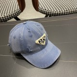 Prada Fashion Toothbrush Embroidered Logo Baseball Hat Classic Sunshade Hat